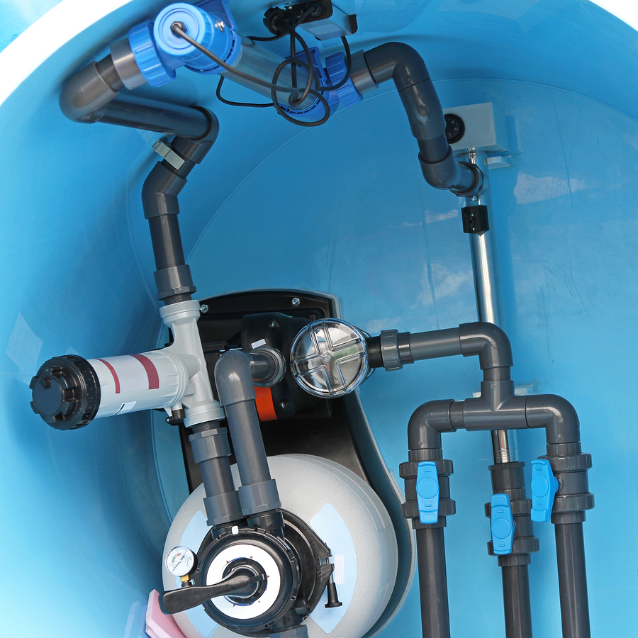 a photo of a swimming pool pump