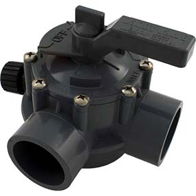 swimming pool three way valve manufactured by Jandy