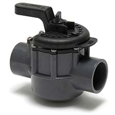 swimming pool diverter valve manufactured by Pentair