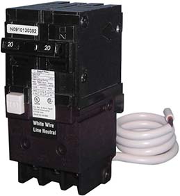 swimming pool GFCI circuit breaker manufactured by Pentair