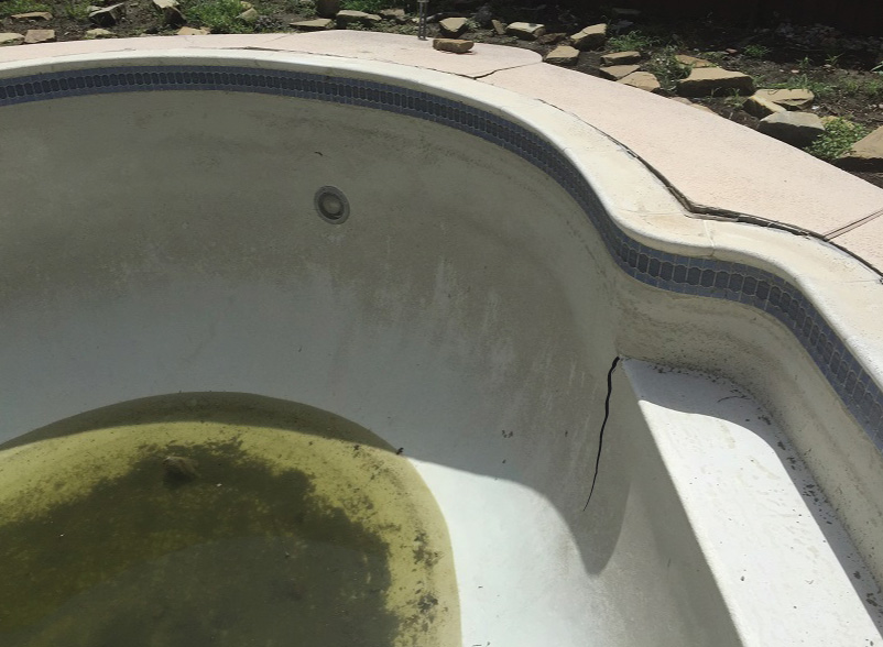 How to Deal with Pool Surface Cracks